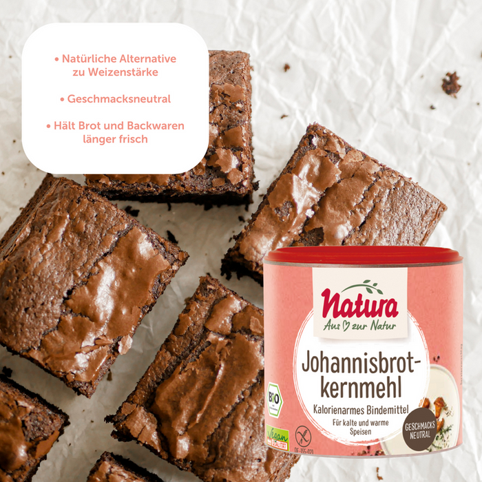 Natura - Johannisbrotkernmehl, bio glutenfrei 100g
