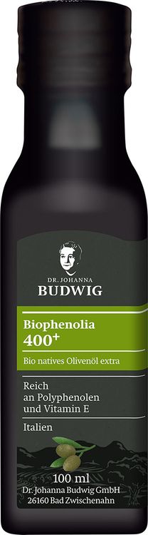 Dr. Budwig Olivenöl Biophenolia 400+, 100 ml