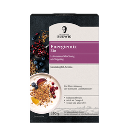 Dr. Johanna Budwig - Linufit Energiemix Granatapfel-Aronia, bio, 350 g