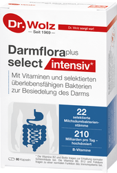 Dr. Wolz, Darmflora Plus Select intensiv, 80 Kp
