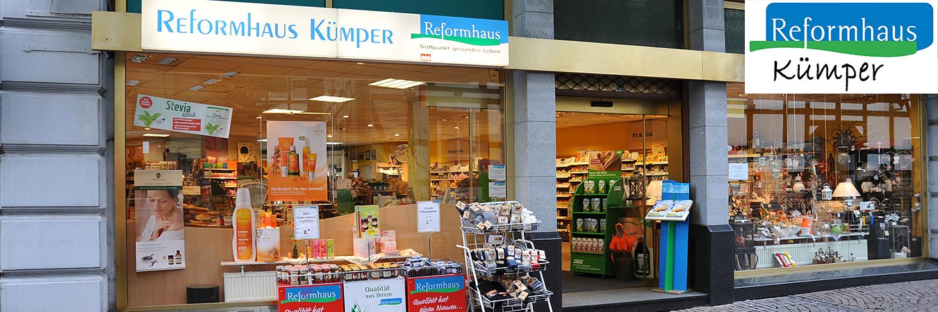 Außenansicht Reformhaus Kümper