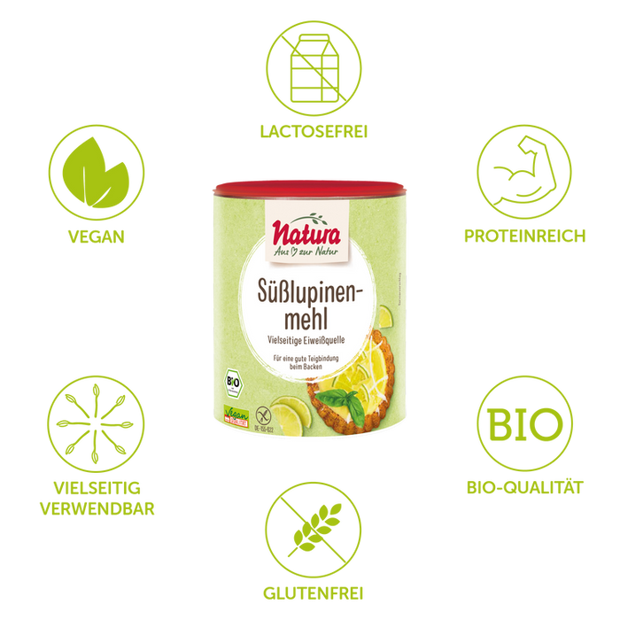 Natura -  Süßlupinenmehl bio 300g
