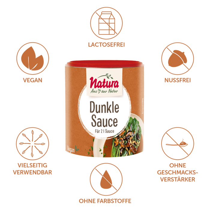 Natura - Dunkle Sauce 160g