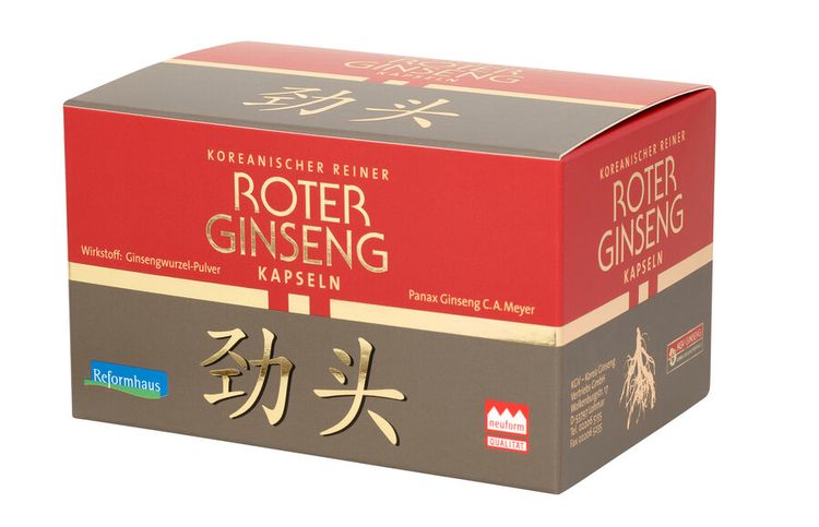 KGV - Roter Ginseng Kapseln 200 Stk.