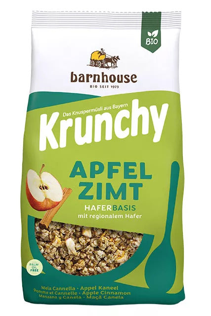 Barnhouse - Krunchy Apfel-Zimt, 750g
