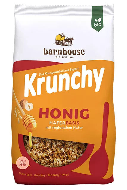 Barnhouse - Krunchy Honig, 600g