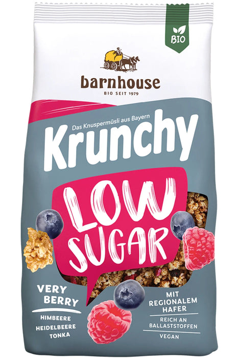 Barnhouse - Krunchy Low Sugar Very Berry 375g