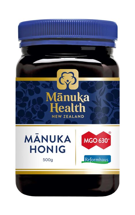 Manuka Health - Manuka Honig MGO 630+ 500g - Reformhaus Edition