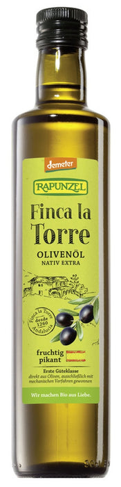 Rapunzel - Olivenöl Finca la Torre nativ etxra demeter, 500ml