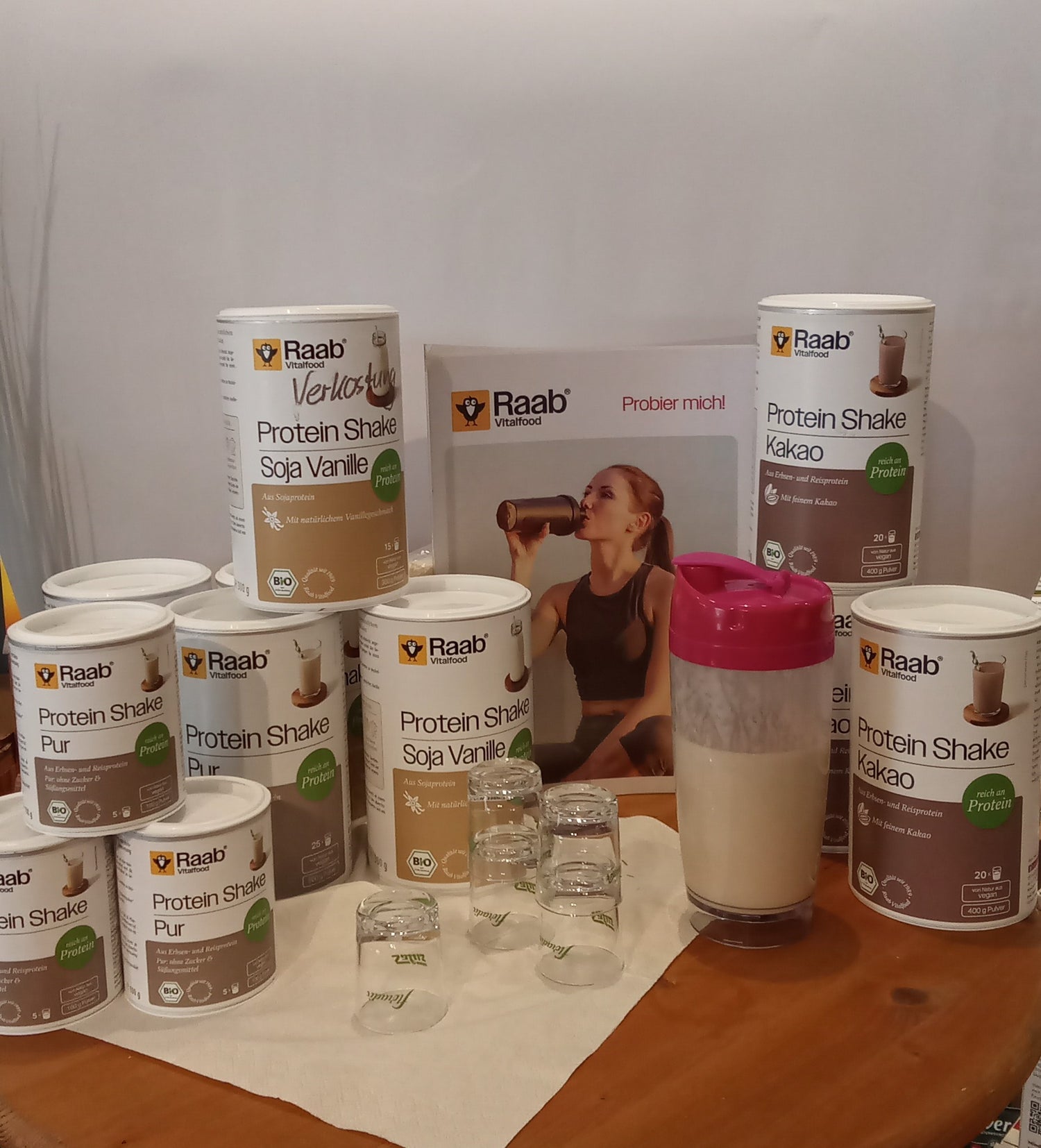 Protein Shakes von Raab