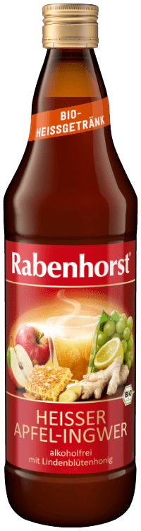 Rabenhorst Heißer Apfel-Ingwer Bio 700ml