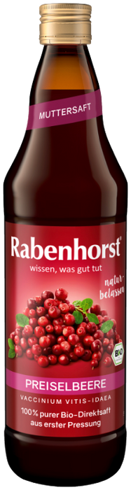 Rabenhorst - Preiselbeer Muttersaft 700ml