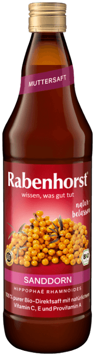 Rabenhorst - Sanddorn Muttersaft BIO, 700 ml
