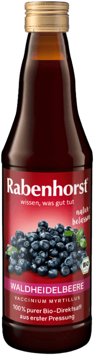 Rabenhorst - Waldheidelbeere Muttersaft bio 330ml