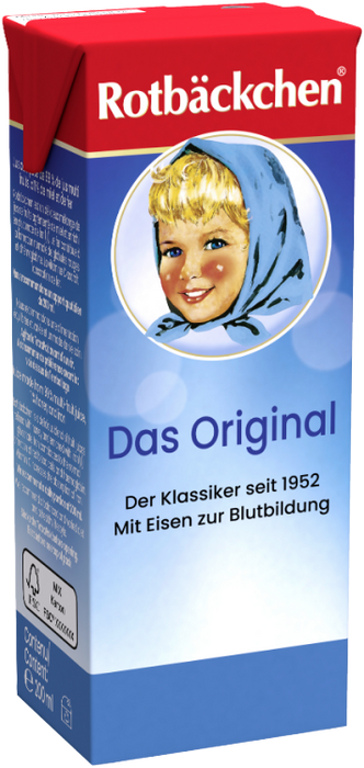 Rotbäckchen - Das Original, Tetra Pak, 200 ml