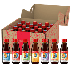 Rotbäckchen Probierpaket mit 24 Rotbäckchen-Minis, 24x 125ml