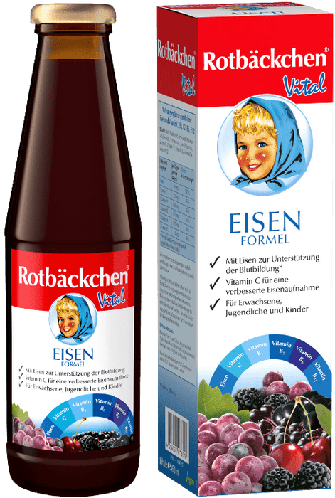 Rotbäckchen - Vital Eisen Formel 450ml