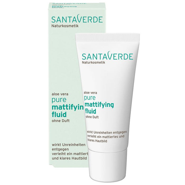 Santaverde -  pure mattifying fluid ohne Duft 30ml
