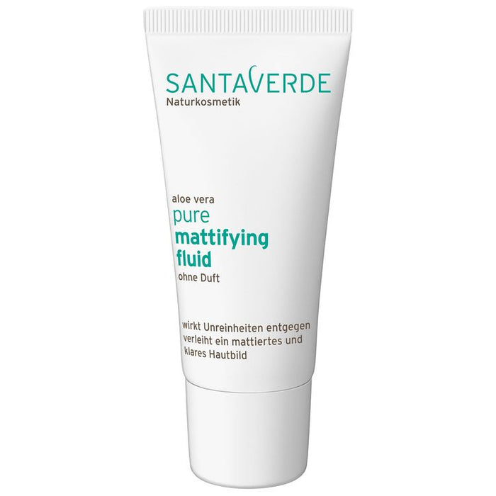 Santaverde -  pure mattifying fluid ohne Duft 30ml
