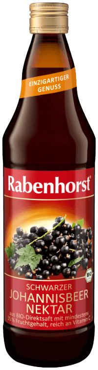 Rabenhorst - Schwarze Johannisbeere Nektar bio 700ml