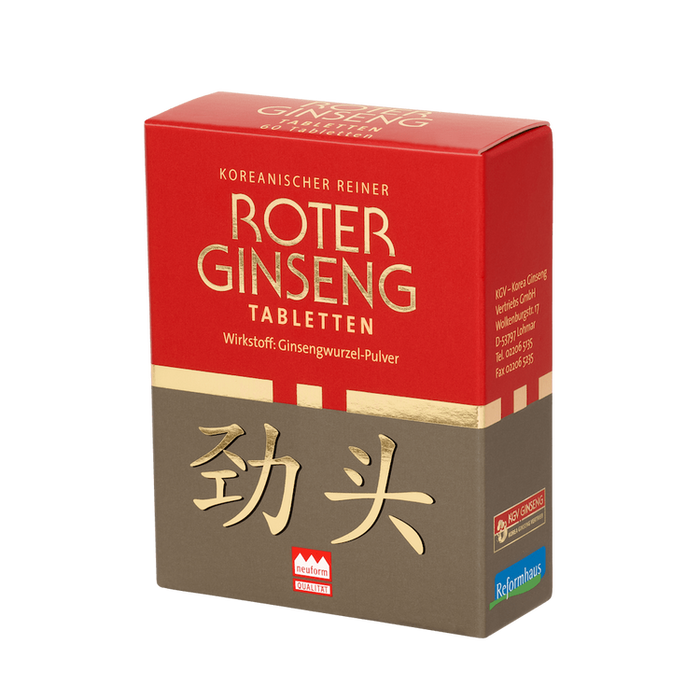 KGV - Roter Ginseng Tabletten 60 Stk.