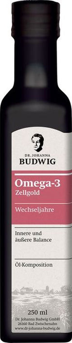Dr. Budwig - Omega-3 Zellgold Wechseljahre, 250 ml