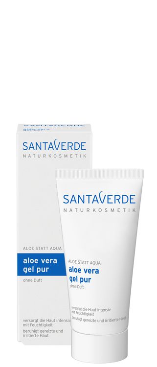 Santaverde - aloe vera gel pur ohne Duft 50ml