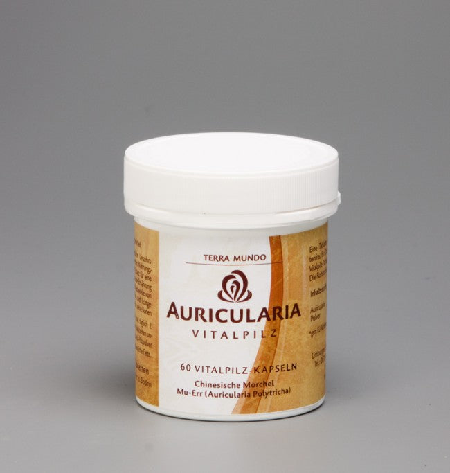 TerraMundo - Vitalpilz- Auricularia 400mg Kapseln bio 60Stk