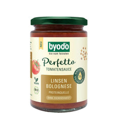 Byodo - Perfetto Tomatensauce Linsen Bolognese bio, 340ml