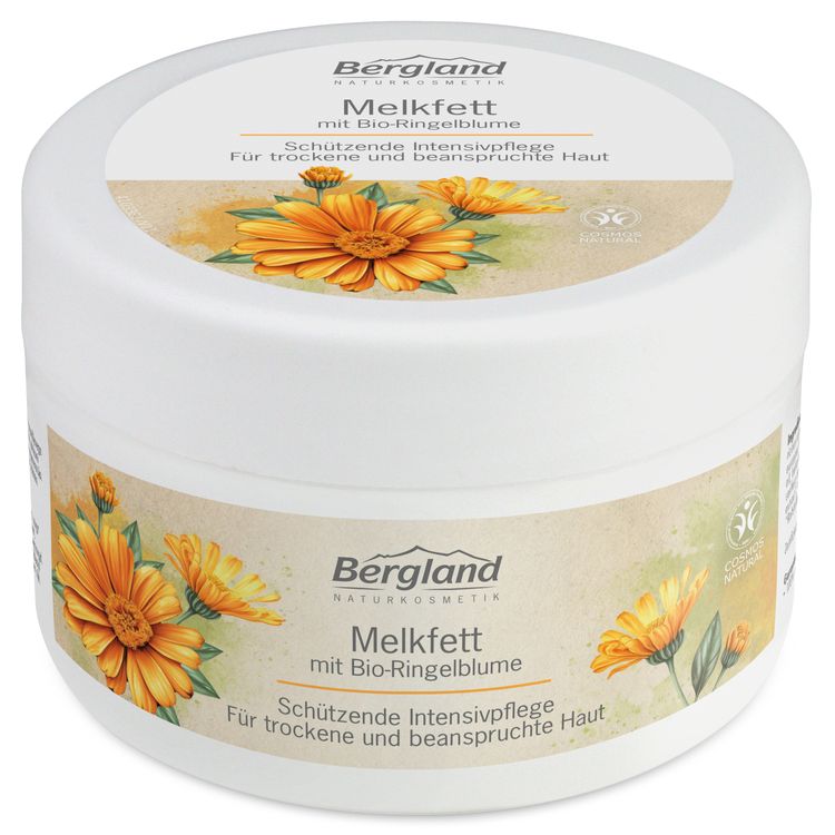 Bergland - Melkfett mit Bio-Ringelblume, 200ml Reformhaus.de Bergland - Melkfett mit Bio-Ringelblume, 200ml Reformhaus.de
