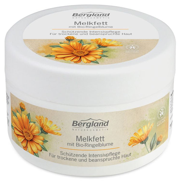 Bergland - Melkfett mit Bio-Ringelblume, 200ml Reformhaus.de Bergland - Melkfett mit Bio-Ringelblume, 200ml Reformhaus.de