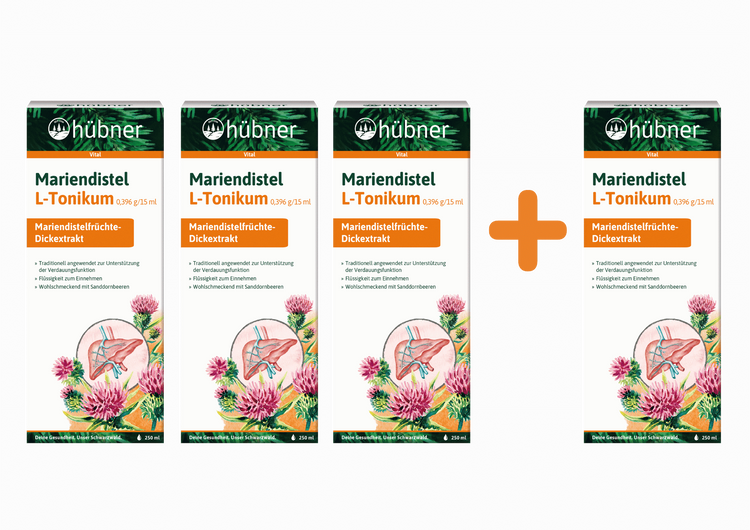 Hübner - Mariendistel Tonikum, 250 ml, 3 + 1