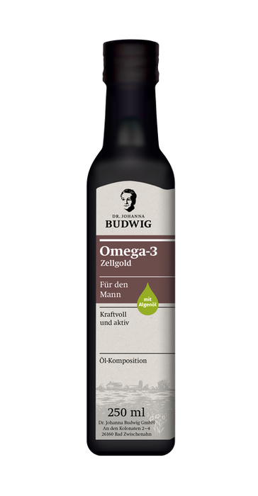 Dr. Johanna Budwig - Omega-3 Zellgold-Für den Mann, 250ml