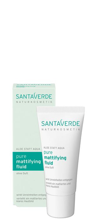 Santaverde -  pure mattifying fluid ohne Duft 30ml