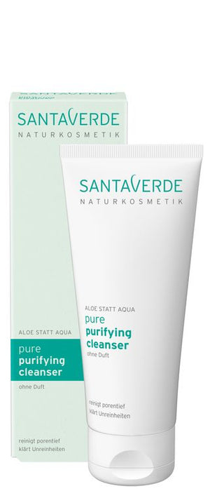 Santaverde - pure purifying cleanser ohne Duft, 100ml