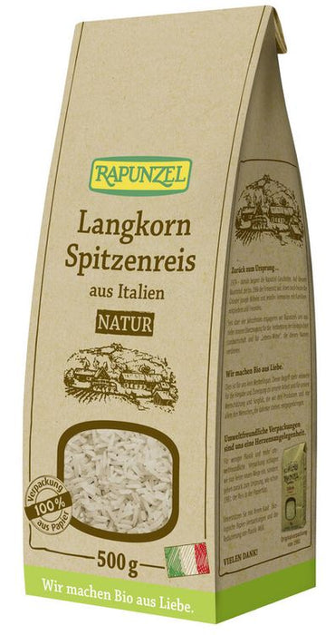 Rapunzel - Langkorn Spitzenreis natur / Vollkorn, 500g