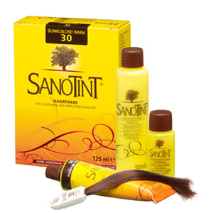 Sanotint - Haarfarbe 30 Dunkelblond Warm 125ml