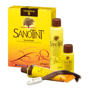 Sanotint - Haarfarbe 5 Goldbraun 125ml