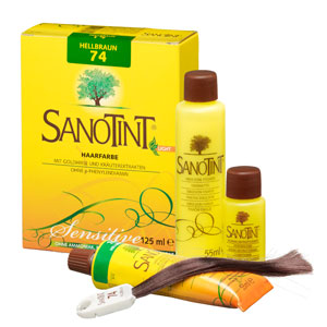 Sanotint - Haarfarbe Sensitive light Nr.74 Hellbraun 125ml