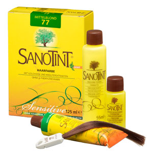 Sanotint - Haarfarbe Sensitive light Nr.77 Mittelblond 125ml