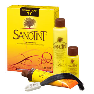 Sanotint - Haarfarbe 17 Schwarzblau 125ml