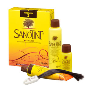 Sanotint - Haarfarbe 2 Tiefbraun 125ml