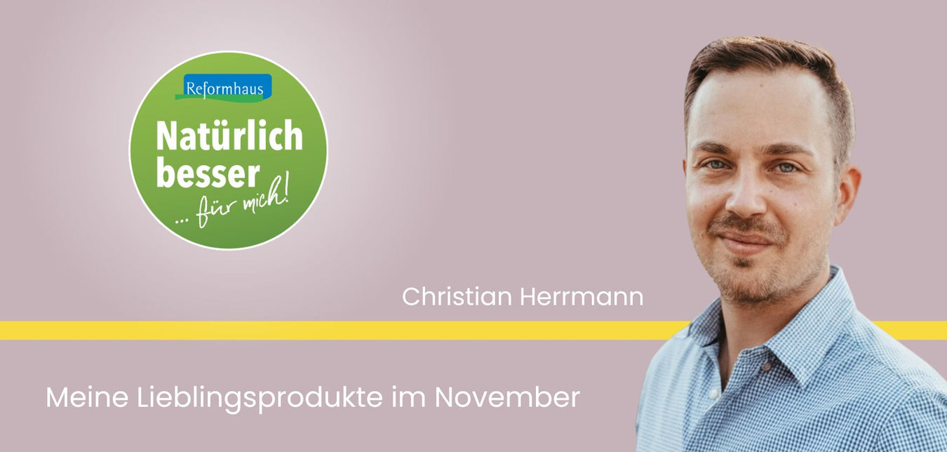 Christian Herrmann vom Reformhaus Herrmann