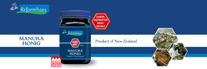 Wir verlosen 5 x 500 g Reformhaus Manuka Honig MGO 460+ 
