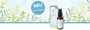 Neu im Reformhaus: Kopfwohl Direkt Spray von SonnenMoor