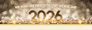 Wir wünschen Ihnen einen guten Start ins neue Jahr!