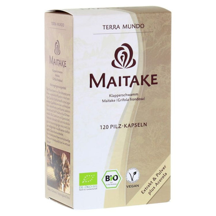TerraMundo - Vitalpilz- Maitake 400 mg Kapseln bio 120Stk