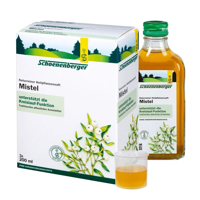 Schoenenberger - Mistel, Naturreiner Heilpflanzensaft bio, 600ml