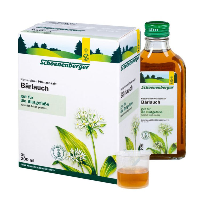 Schoenenberger - Bärlauch Pflanzensaft bio, 600ml