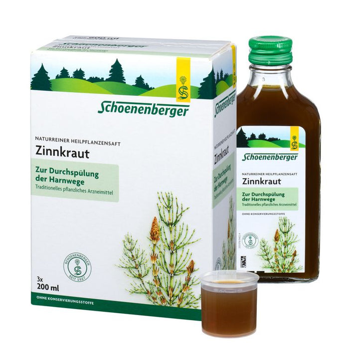 Schoenenberger - Zinnkraut, Naturreiner Heilpflanzensaft, 600ml
